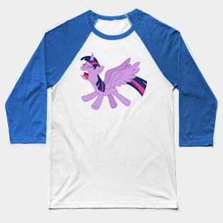 Angry Twilight Sparkle 2 Baseball T-Shirt